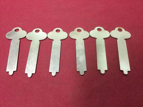 Ilco Flat Steel 1210A Key Blanks, Set of 6 - Locksmith