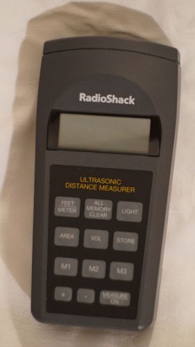 Radio Shack 63-1005 Ultrasonic Distance Measurer