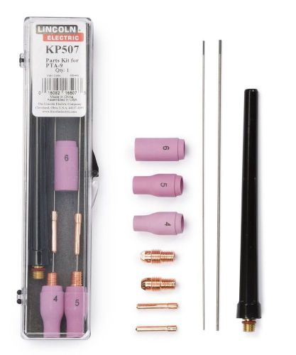 Lincoln kp507 la-9 tig torch consumable kit gtaw welding welder for sale