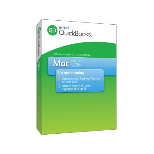 NEW Intuit QuickBooks for Mac 2016 - 3 User