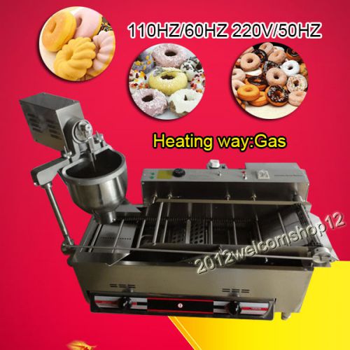 Commercial automatic gas&amp;electric donut making machine donut fryer ce  approval for sale