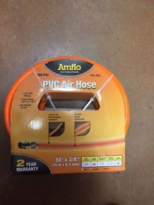 Amflo pvc air hose 50&#039; x 3/8&#034; 576-50a for sale