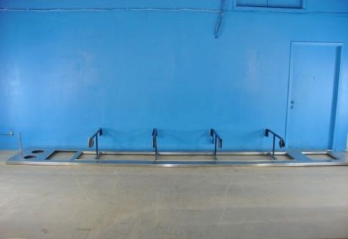 Stainless steel serving line topper/counter frame for sale