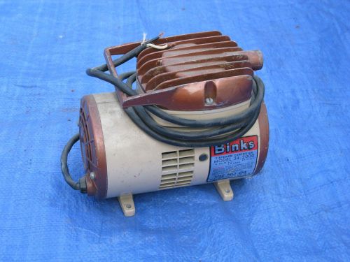Binks paint compressor for air brush model 34 - 2000  used working ! shipfast for sale