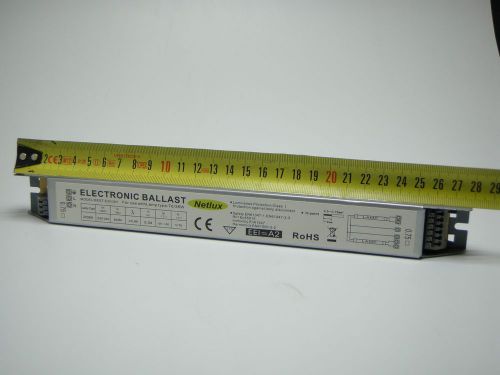 Lot 10 pc 2x36 netlux electronic ballast for use with lamp type t8\36w for sale