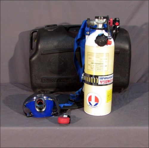 Survivair omega industrial scba with carrying case for sale