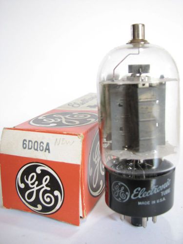 One 1958 GE 6DQ6A tube - New Old Stock / New In Box