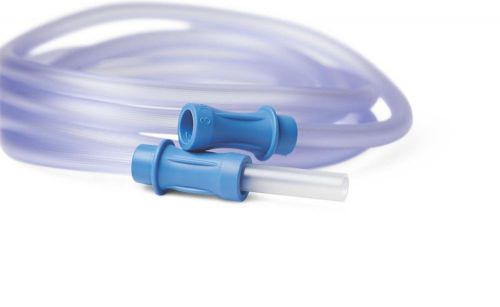 Medline DYND50216 Sterile Non-Conductive Suction Tubing 3/16&#034; x 6&#039; (Pack of 50)