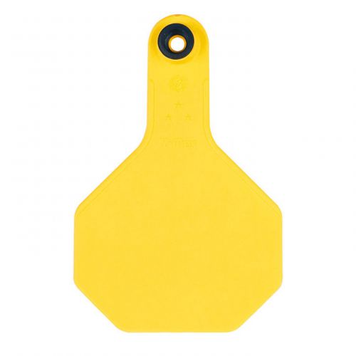 Y-TEX 7713000 ALL AMERICAN 3-STAR BLANK TAGS, MEDIUM, YELLOW, PACK OF 25, NEW!