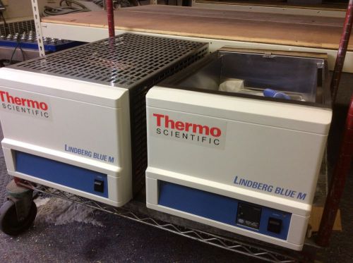 Thermo scientific lindberg/blue m rwb3220a-1 waterbath &amp; rwb3220a-2 chiller for sale