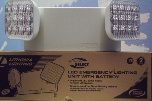 New in BOX LITHONIA LIGHTING LED EMERGENCY LIGHT UNIT  EU2LEDM12