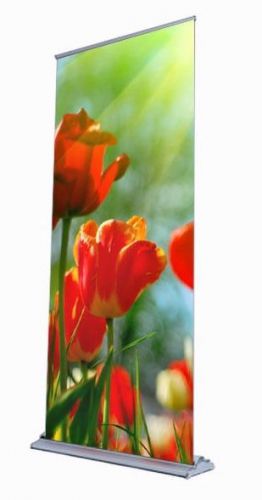 Banner stand - 36&#034; x 92&#034; - supreme retractable - buy now!!! for sale