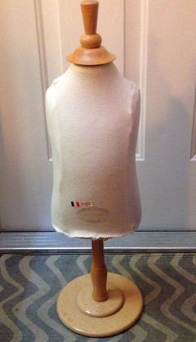 Child Toddler Mannequin Dress Form Paris France Vendome Torso Stand