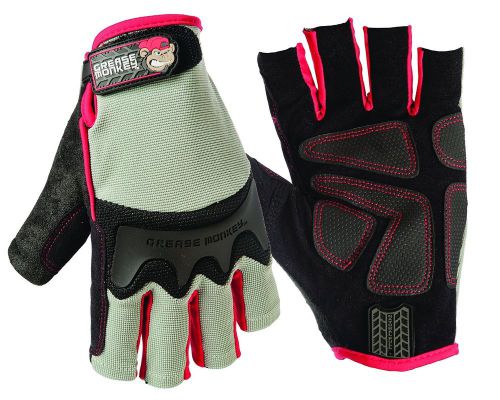 Big Time Products Grease Monkey Pro Fingerless Gloves (Large) Large