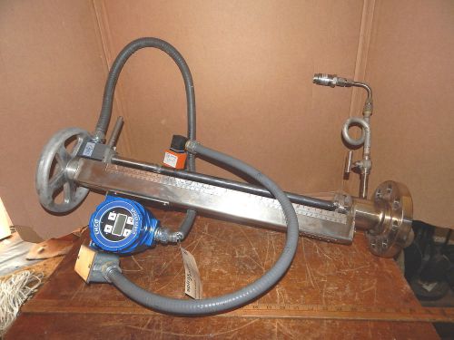 Emco spirax sarco v-bar-910-2f300-loc-tot insertion flowmeter for sale