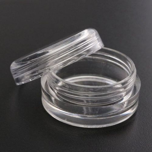 Storage Containers Boxes 30Pcs Clear Plastic Round Loose Bead