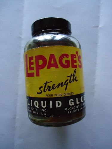 LePages Liquid Glue Original Vintage #130 made in U S A