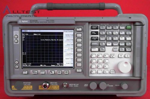 Agilent E4402B-1DR-B72-1D5-A4H-1DS ESA Series Portable Spectrum Analyzer, 9kHz t