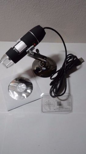 Authentic AGPtek Black USB Digital Microscope 2 Mega Pixel Video Camera