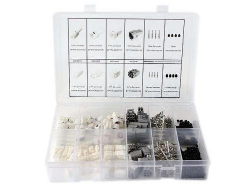 772 Piece Sumitomo Style Connector Kit | 1, 2, 4, 6 Pin connectors