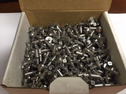 3/16 diameter x 3/16 aluminum pin drive rivets 500 count box for sale