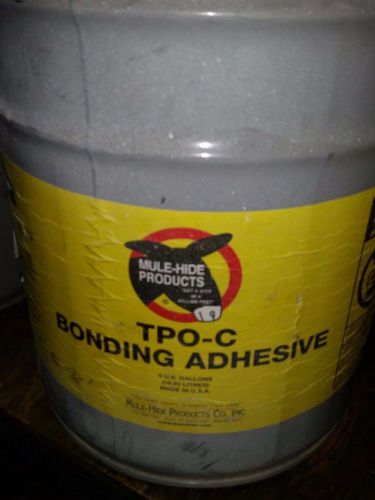 5 gal TPO-C RUBBER ROOFING Bonding Adhesive The good stuff vs weak latex brands