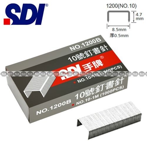 NEW SDI Staples NO.10-1M (8.5x4.7mm) 1000 pcs/box