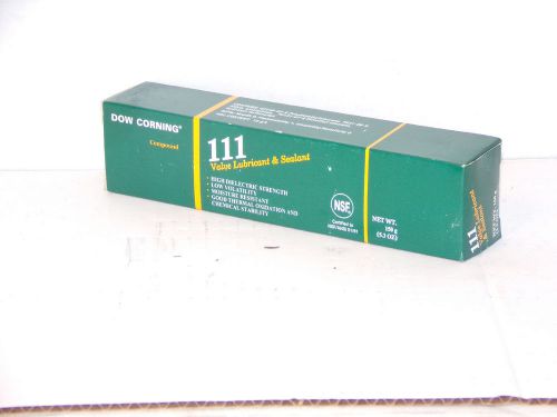 Dow corning 111 silicone valve lubricant &amp; sealant 111 5.3oz date 06/15/13 for sale