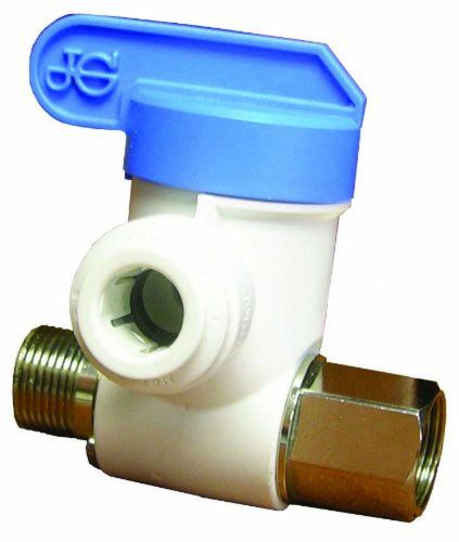 Jg speedfit asvpp1lf 3/8-inch by 3/8-inch by 1/4-inch angle stop adapter valve for sale