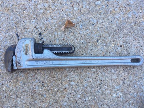 Ridgid 818 18&#034; Aluminum Pipe Wrench
