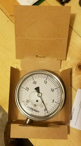 Ashcroft industrial duralife pressure (vacuum) gauge 30 in. hg for sale