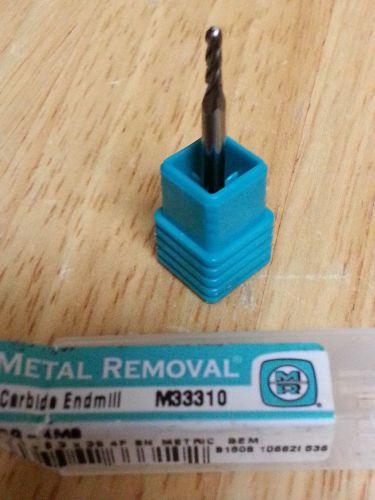 Metal Removal M33310 - M2 X 3 X 6.3 X 38 MTL REMOVAL CRB 4F BN SEM