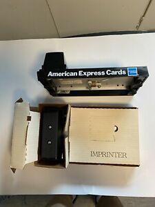 vintage american express card imprinter. Nos!!!