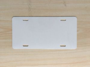 SUBLIMATION BLANKS License Plate 12 x 6&#034;  Pack of 25