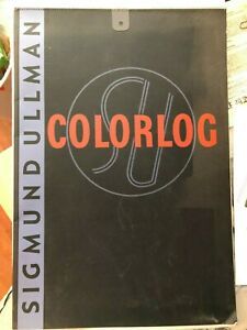1936 Sigmund Ullman Colorlog of Printing Inks