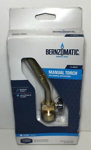BernzOmatic UL2317 Brass Manual Torch Pencil Flame Propane Head - Brand New