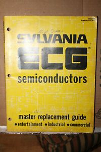 Vintage 1978 Sylvania ECG Semiconductors Master Replacement Guide 212H Rare