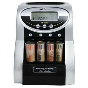 ROYAL SOVEREIGN FS-550D Coin Counter, 1 Row LCD