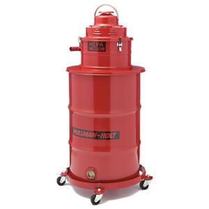 PULLMAN-HOLT 102 BIG RED Shop Vacuum, Wet/Dry Pickup, 1300W, Length: 44 in