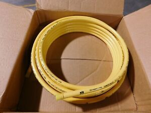 Muller Industries Copper Tube with Plastic Yellow Coat - 5/8&#034; OD x 50&#039; Length