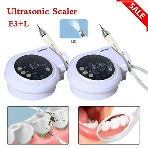 2pcs Dental LED Ultrasonic Scaler Scaling Perio Endo fit EMS Tips for Cavitron