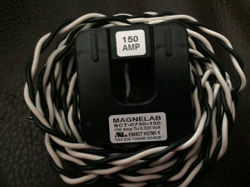 Magnelab sct-0750-150 150amp to 0.333v split core current transformer for sale