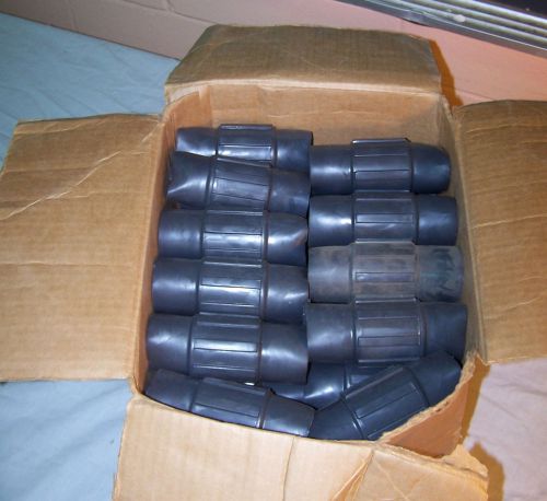 LOT of (40) NEW PERMA-COTE 1 1/2&#034; COUPLINGS ROB ROY ROBROY PVC COATED NOS