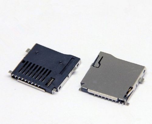 Reliable High Quality 10X TransFlash TF Micro SD Card Self-eject Socket Plug ync