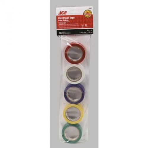Ace Plastic Electrical Tape Set, 12&#039; Length X 3/4&#034; Width ACE Electrical Tape