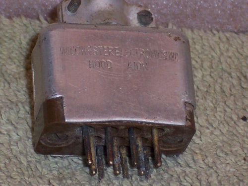 OG5303- Vintage  10- Pin Winchester Electronics  Male Connector Plug