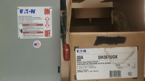 EATON / CUTLER HAMMER HEAVY DUTY SAFETY SWITCH DH361UGK *NEW SURPLUS IN BOX*