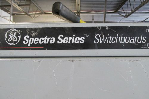 1200 amp 480 volt utility/ main section &amp;main distribution panel GE spectra