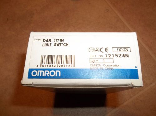 Omron S1051639 D4B-1171N Limit Switch NEW