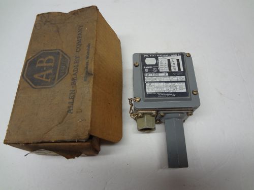 Allen bradley industrial pressure switch adjustable model 836t (0 to300 pounds) for sale
